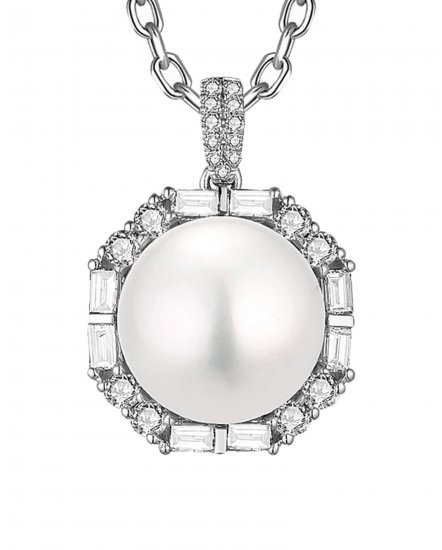 PEARL DIAMOND PENDANT (TP3789)